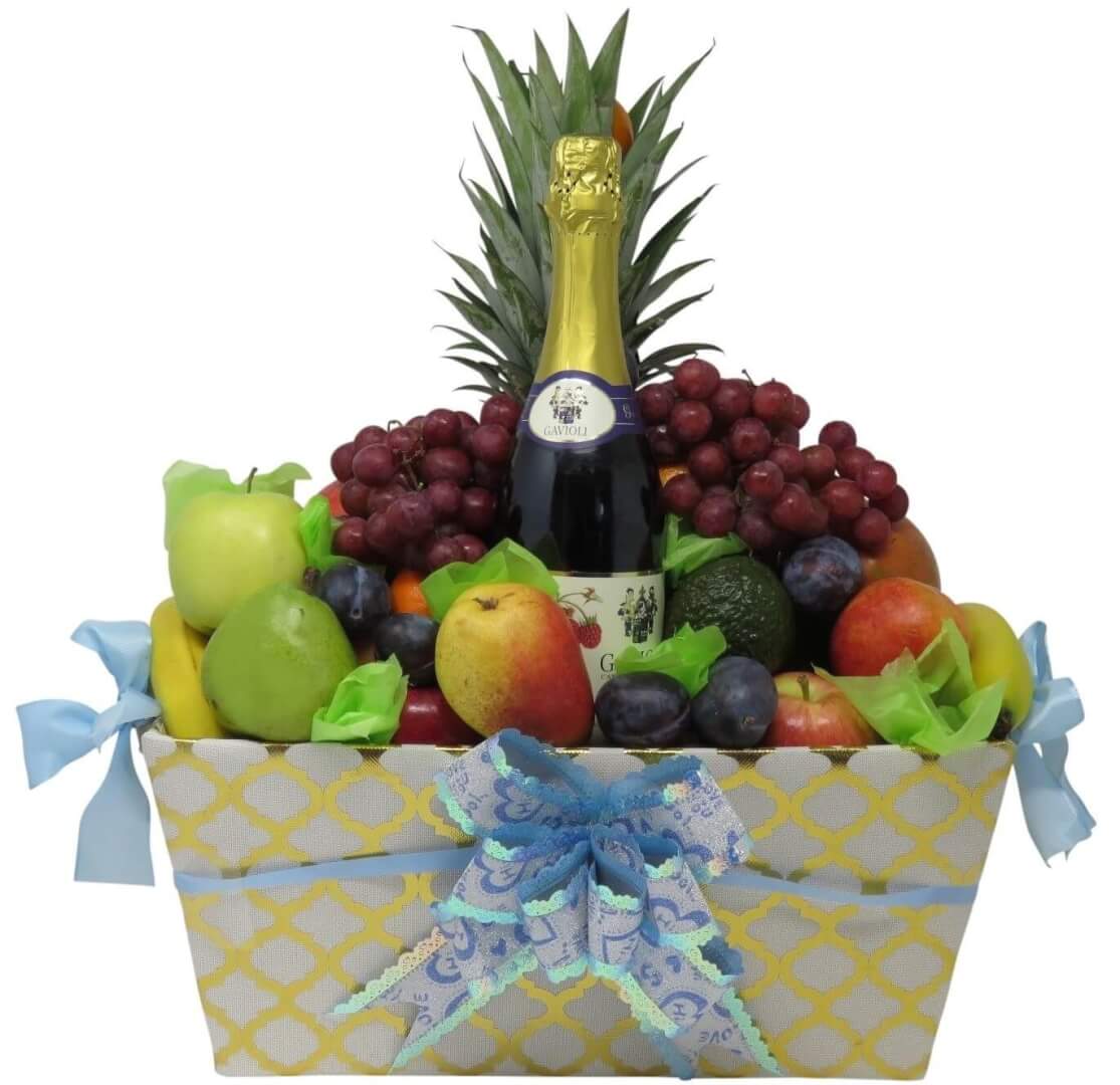 Panier cadeau fruits montreal Paniers Cadeaux Montpetit Créations Inc.