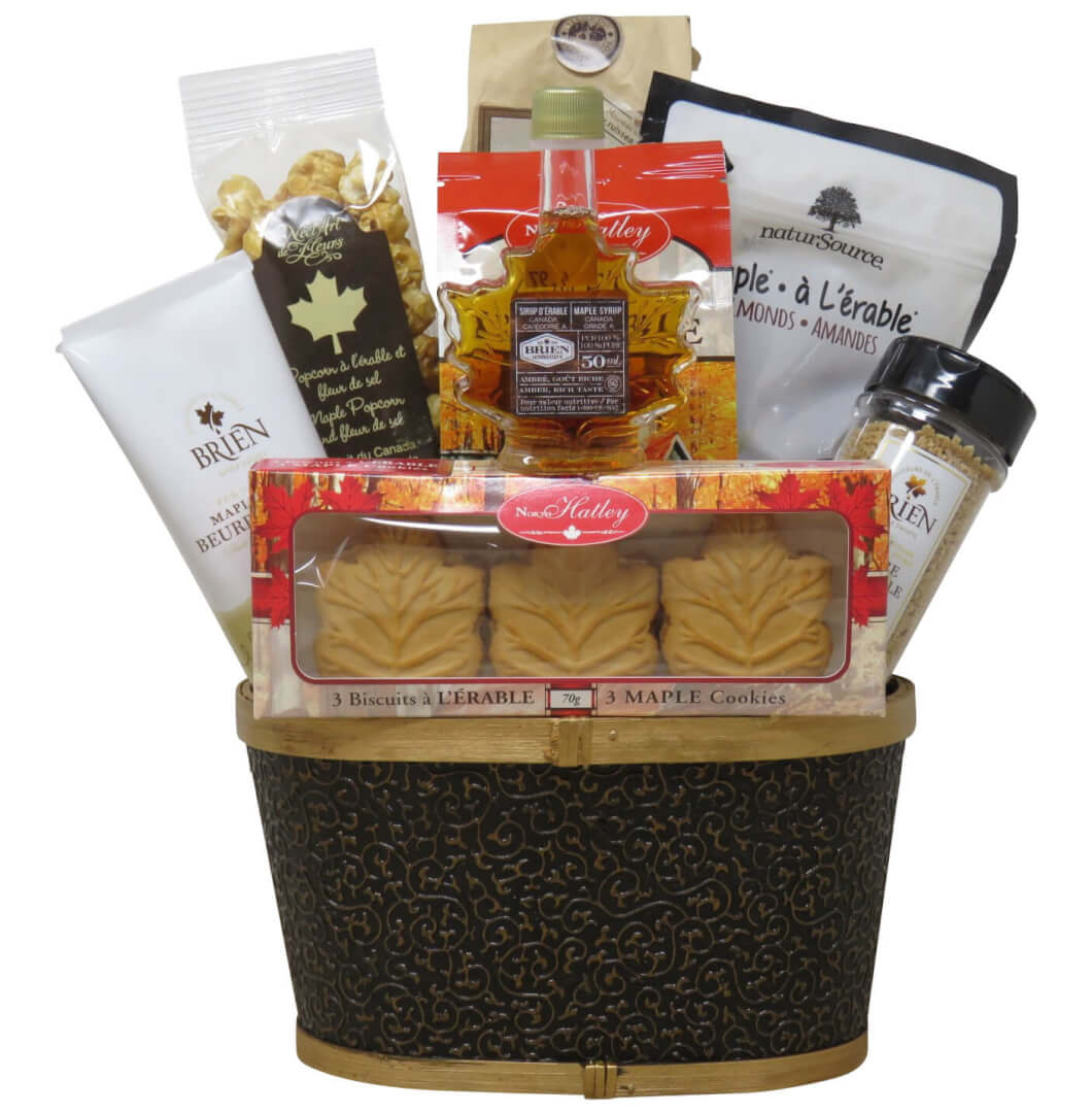 Panier cadeau Érable Québec Paniers Cadeaux Montpetit Créations Inc.