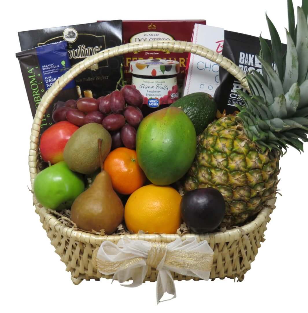 Panier cadeau fruits Montreal RiveSud Laval Paniers Cadeaux