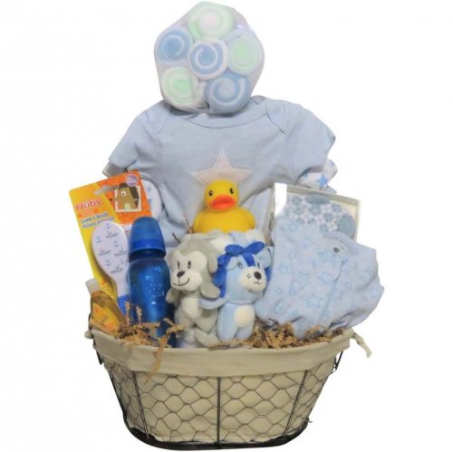 Panier Cadeau Bébé | Paniers Cadeaux Montpetit Creations Inc