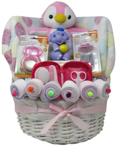 Panier cadeau bébé | Baby gift baskets Montreal | Montpetit Creations