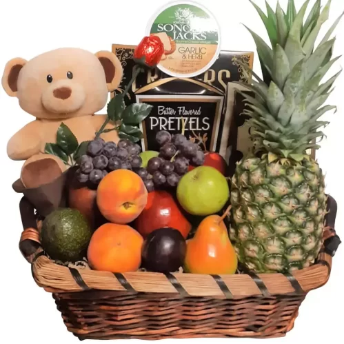 Panier cadeau fruits Montreal | Montpetit Creations livraison gratuite