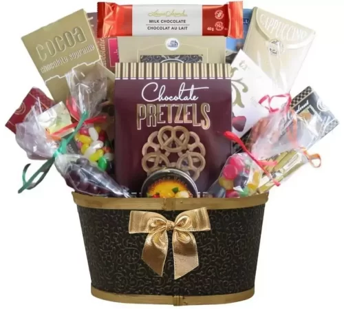 panier cadeau chocolat montpetit creations