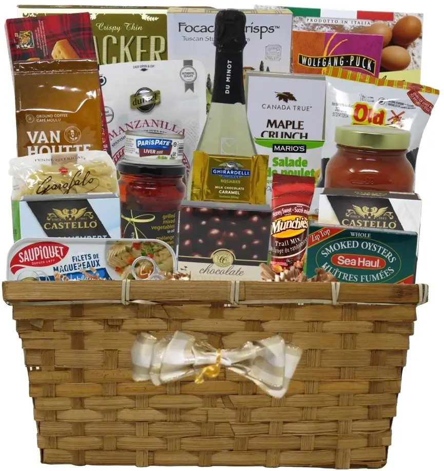 Gourmet gift basket Montreal Montpetit Créations
