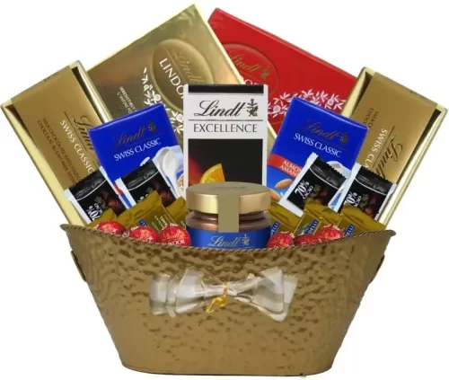 panier cadeau Lindt | Lindt gift basket Montreal