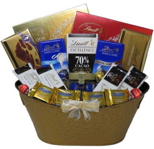 panier cadeau Lindt | Lindt gift basket Montreal