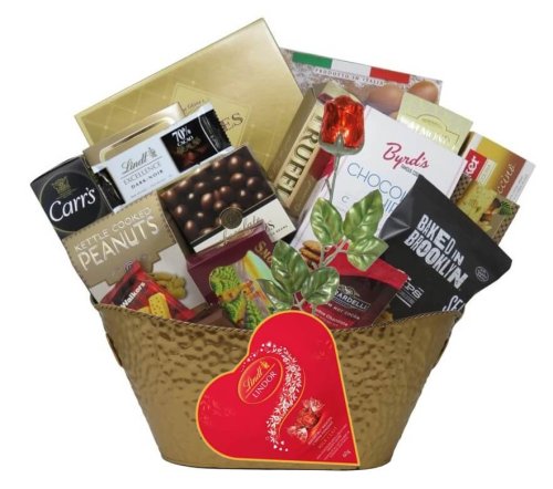 Panier cadeau Chocolats Saint Valentin Montréal
