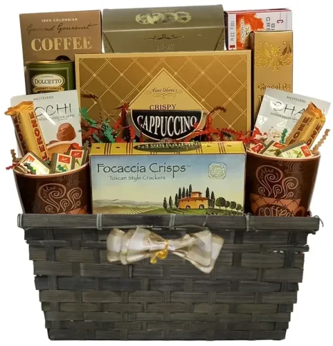 Panier cadeau café Rive-Sud - Montpetit Creations coffee gift baskets Montreal 